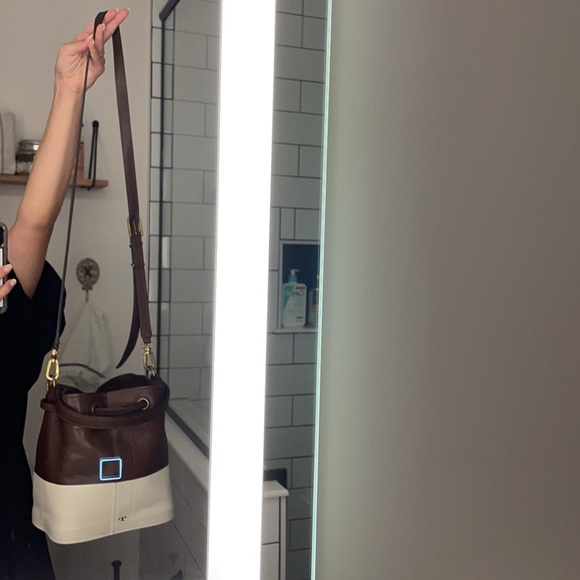 Tory Burch Colorblock Bucket Bag - Picture 3 of 6